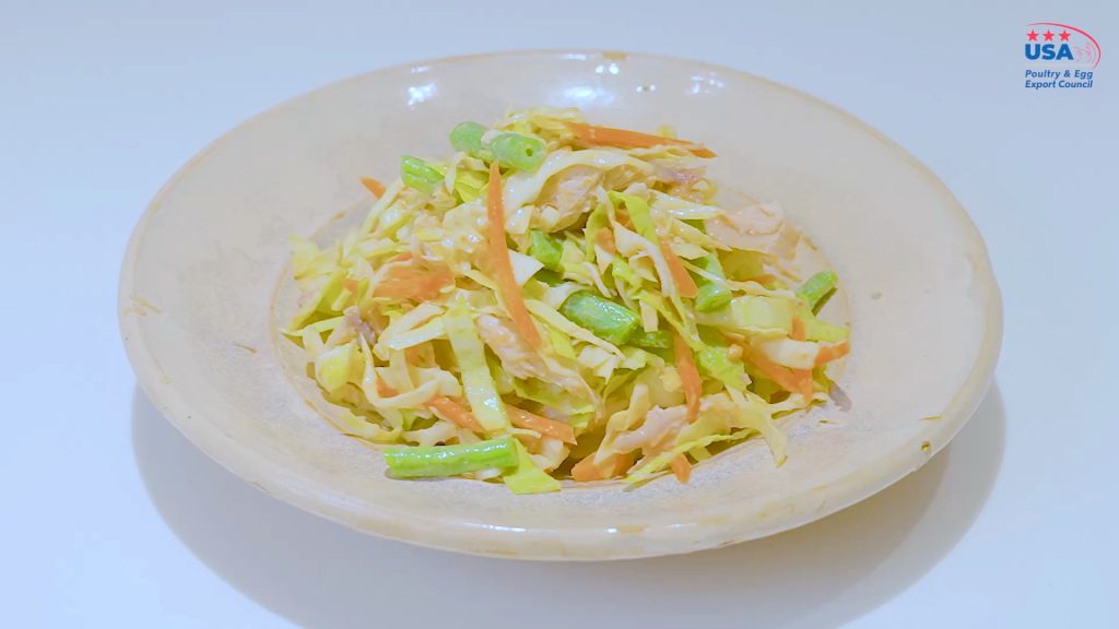 激うま&簡単！切ってあえるだけ USターキーとピーナッツバターのコールスロー