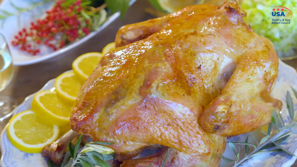 USターキーとクリーミーマッシュポテト